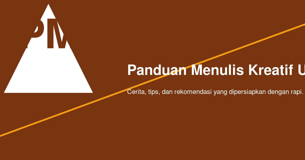 Kenapa Pemula Sering Bingung Saat Mulai Menulis Cerita? Ini 4 Sebab Utamanya